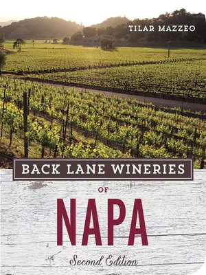 cover image of Back Lane Wineries of Napa